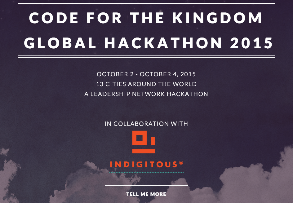 Code for the Kingdom Global Hackathon